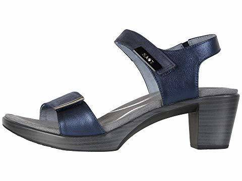Naot Women's Intact Navy Velvet Nubuck Polar Dress Sandal - Image 5