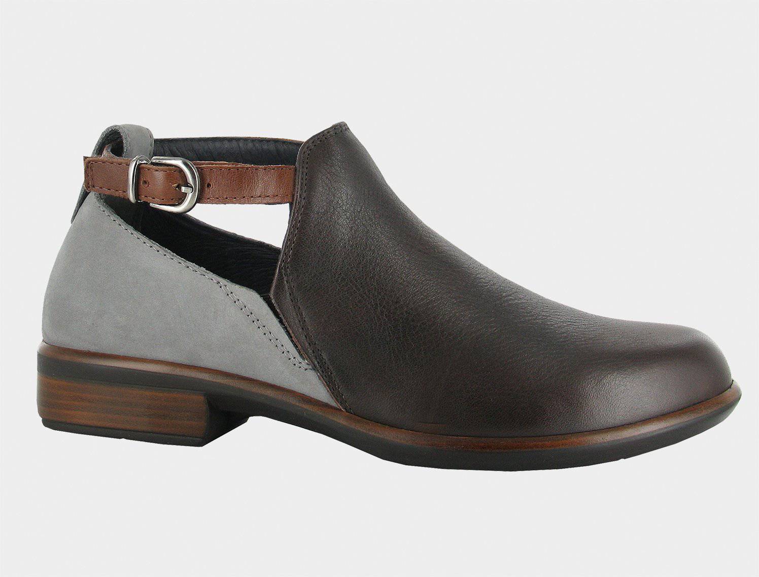 Naot Women's Kamsin Soft Brown Grey Smoke Chestnut