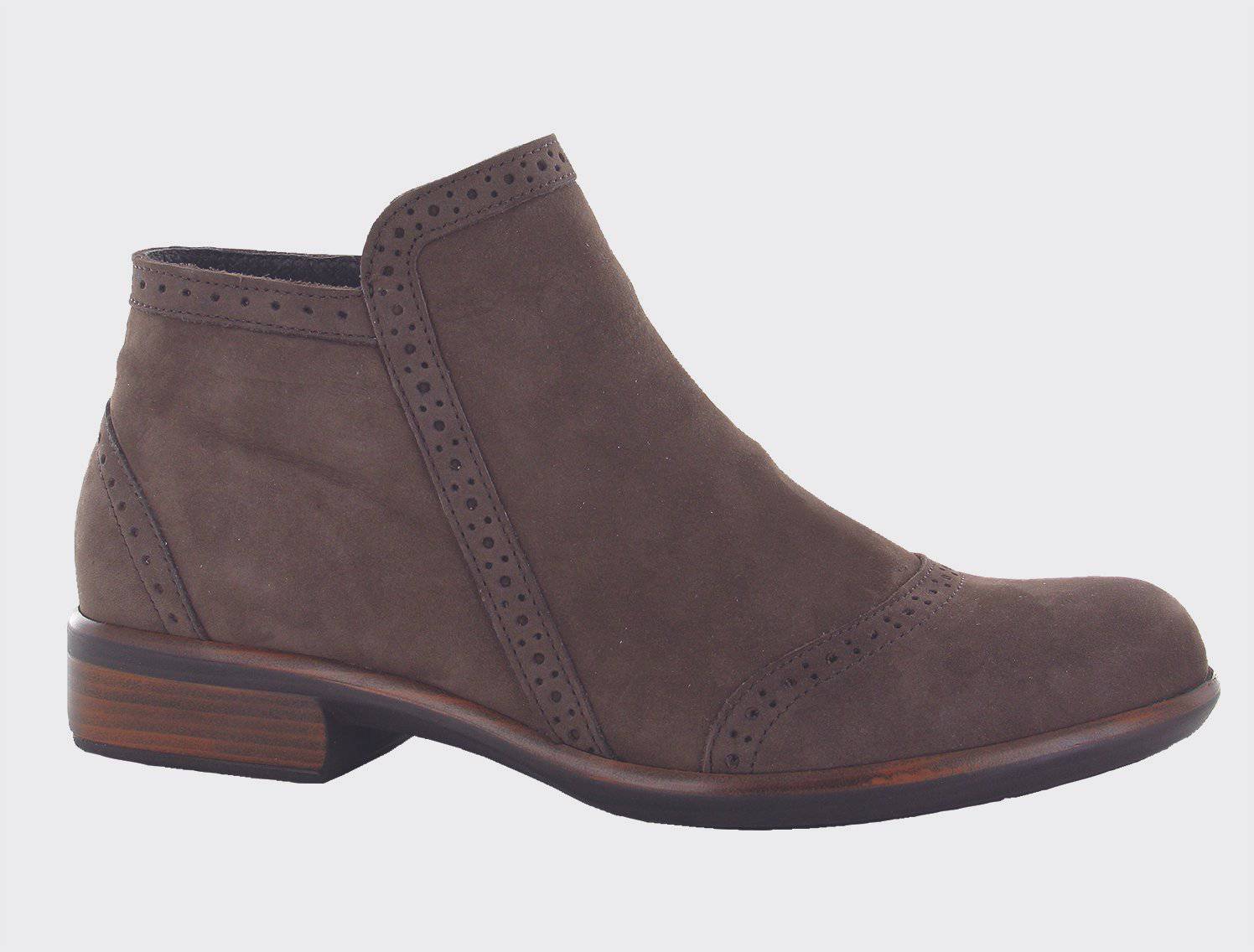 Naot Women's Nefasi Coffee Bean Nubuck Booties