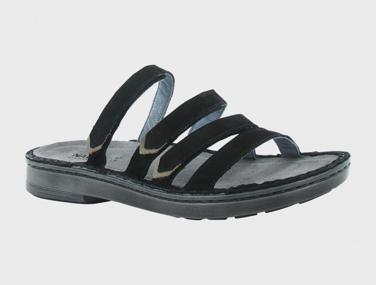 Naot Women's Trevi Black Slip-On Sandal
