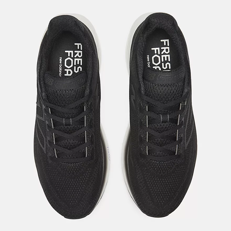 New Balance Men’s Fresh Foam X M1080K13 Black White - Image 4