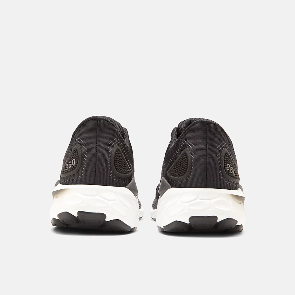 New Balance Men's Fresh Foam X M860K13 Black White Magnet - Image 5