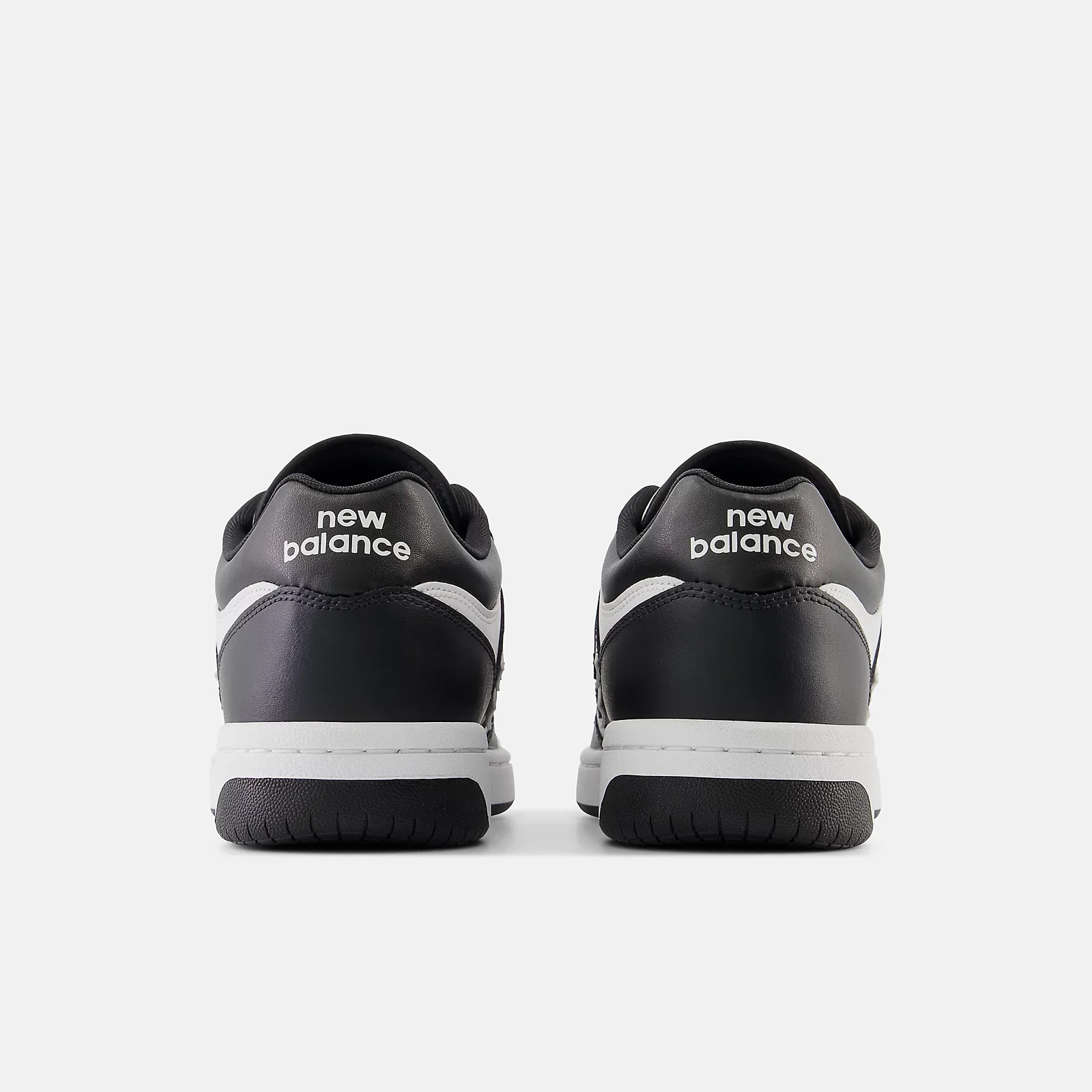 New Balance Unisex BB480LBA White Black - Image 5
