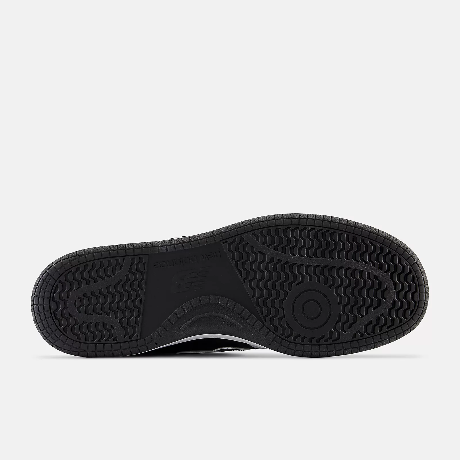 New Balance Unisex BB480LBA White Black - Image 6