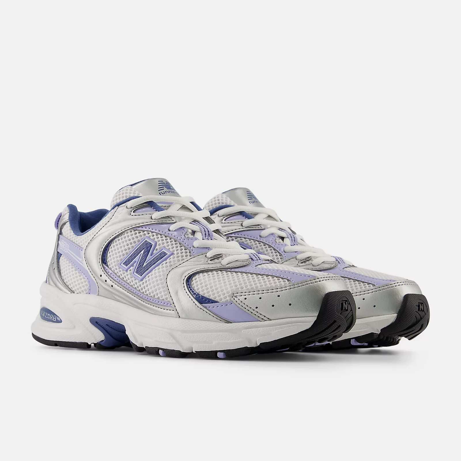 New Balance Unisex U53052N Grey Purple - Image 2
