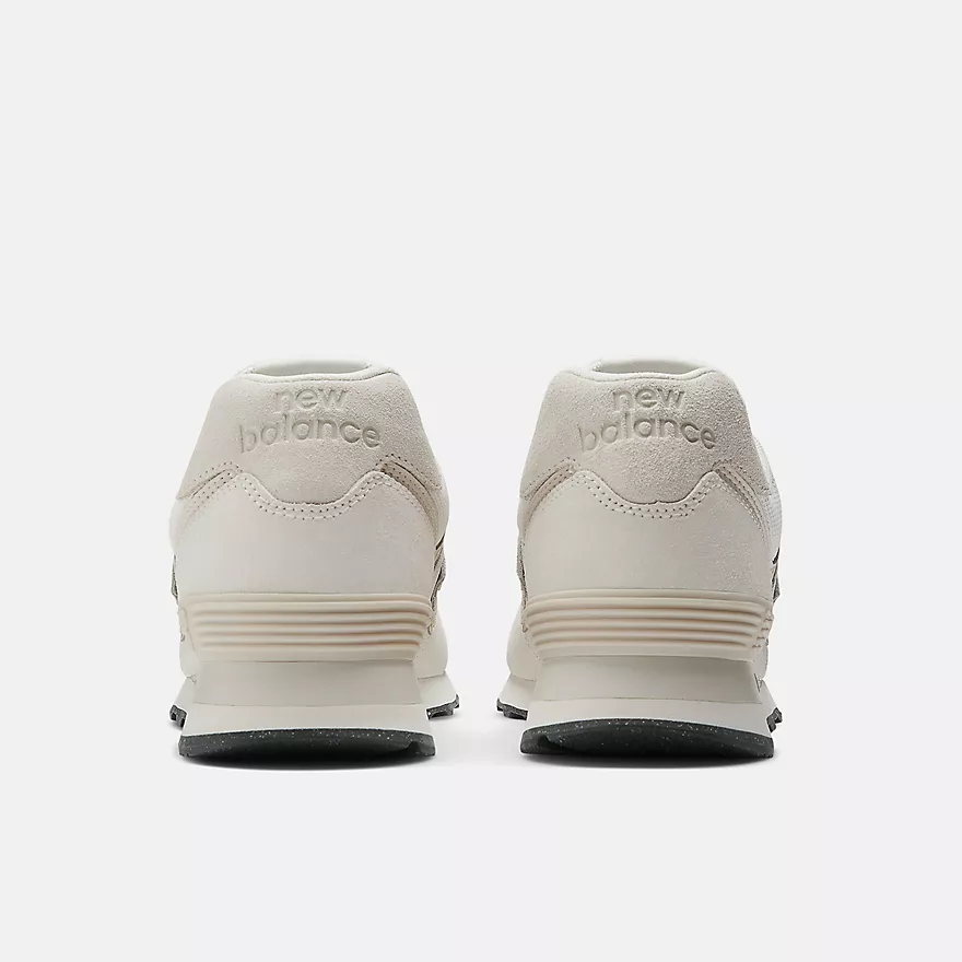 New Balance Unisex U574OF2 White Grey - Image 5