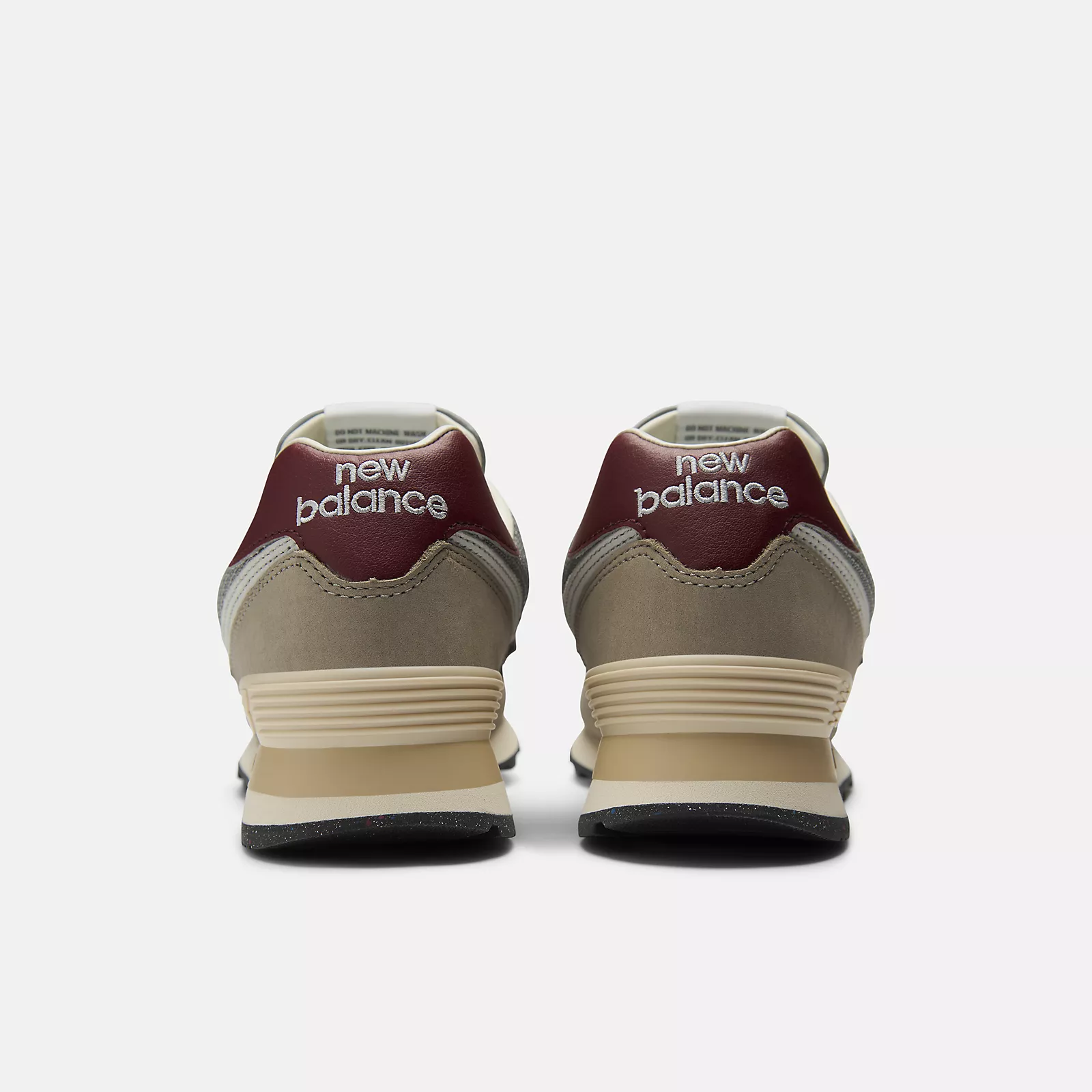 New Balance Unisex U574SKB Brown Red - Image 5