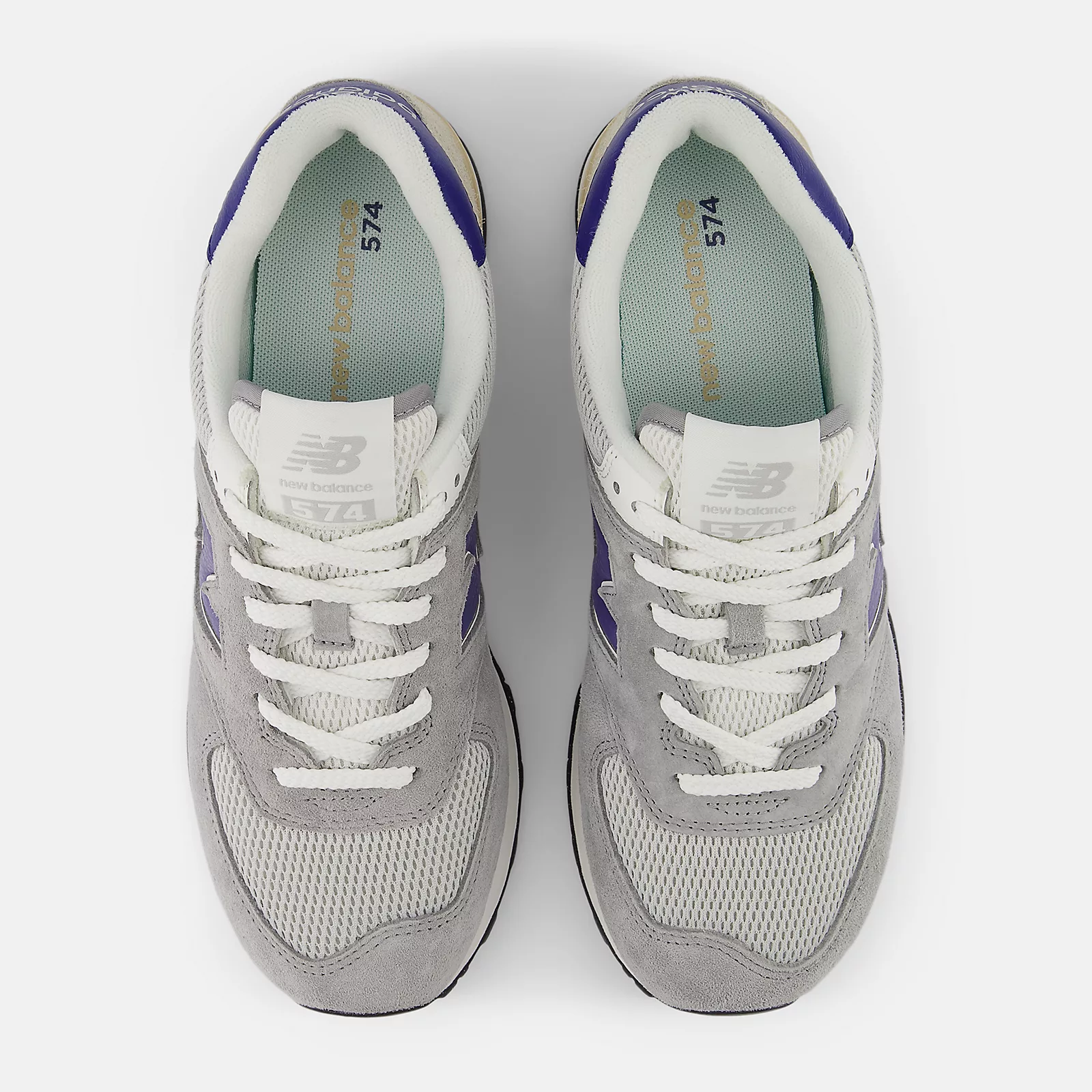 New Balance Unisex U574SPB Grey Grey - Image 4