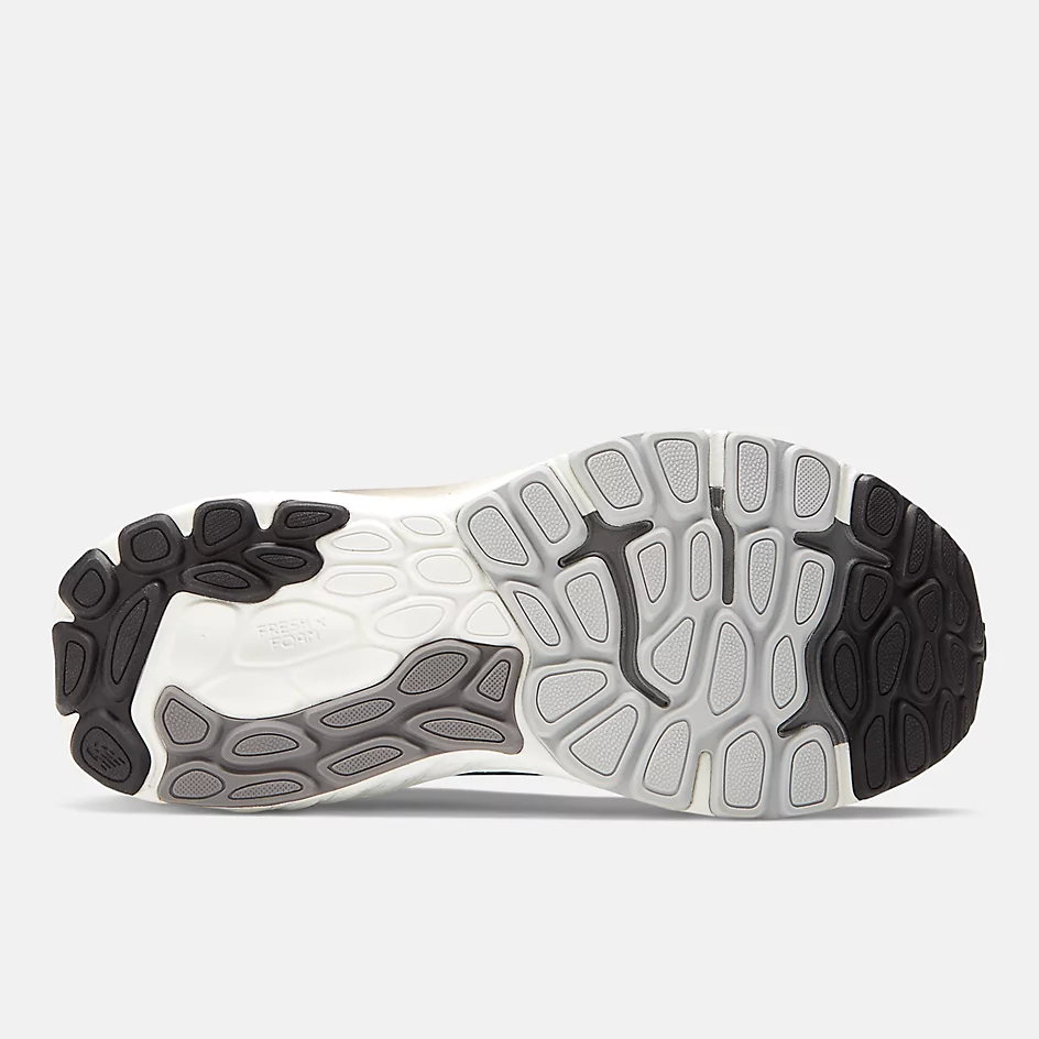 New Balance Women's Fresh Foam X W860K13 Black White Castlerock - Image 6