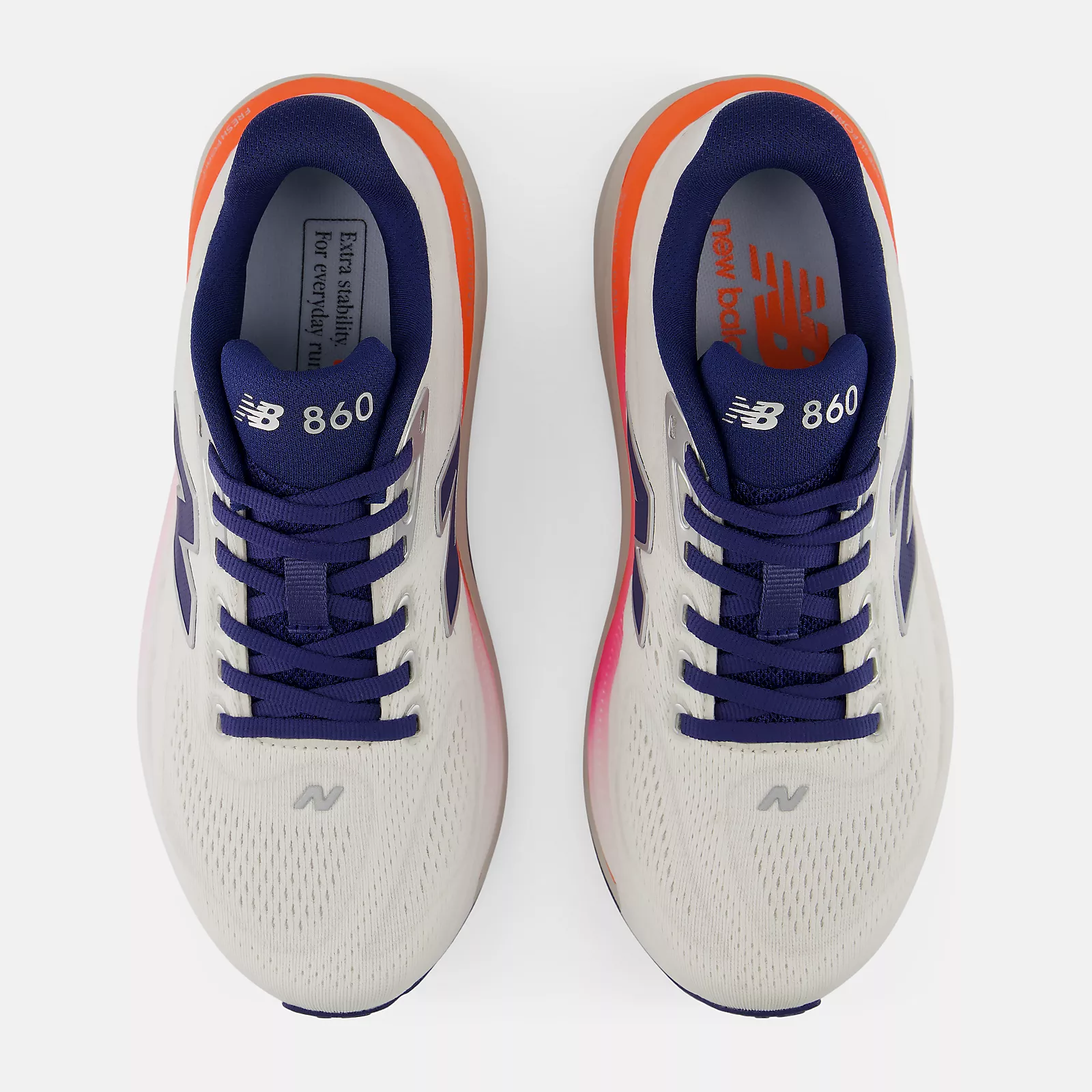 New Balance Women's W8602JM White Blue - Image 4