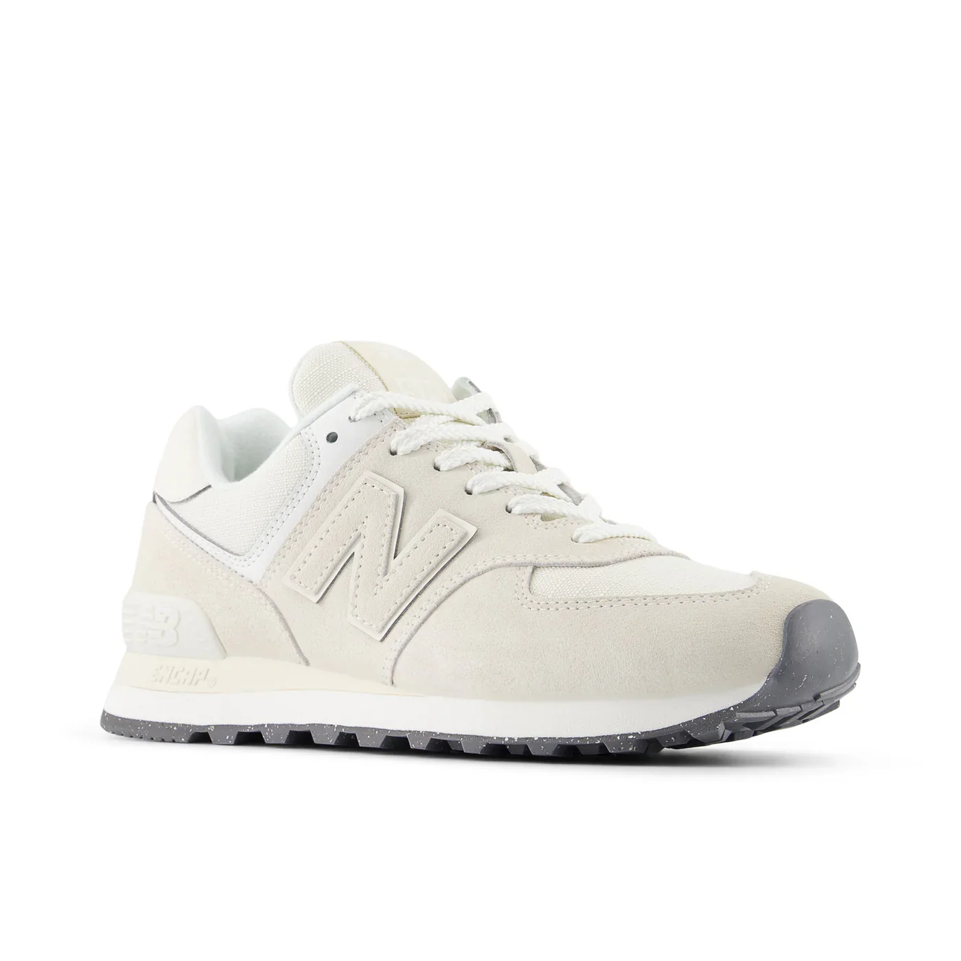 New Balance Women's WL574RBL Beige White - Image 2