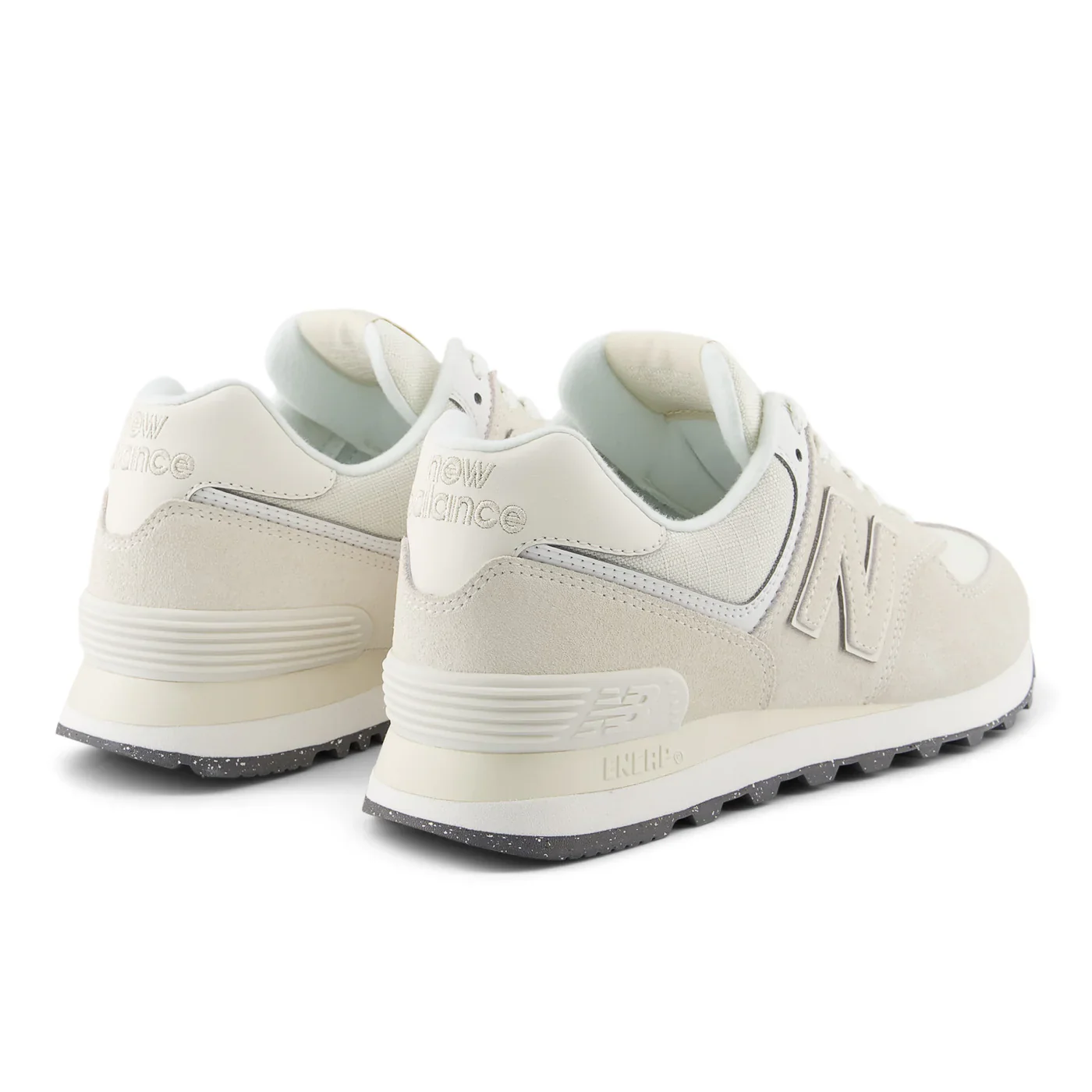 New Balance Women's WL574RBL Beige White - Image 3