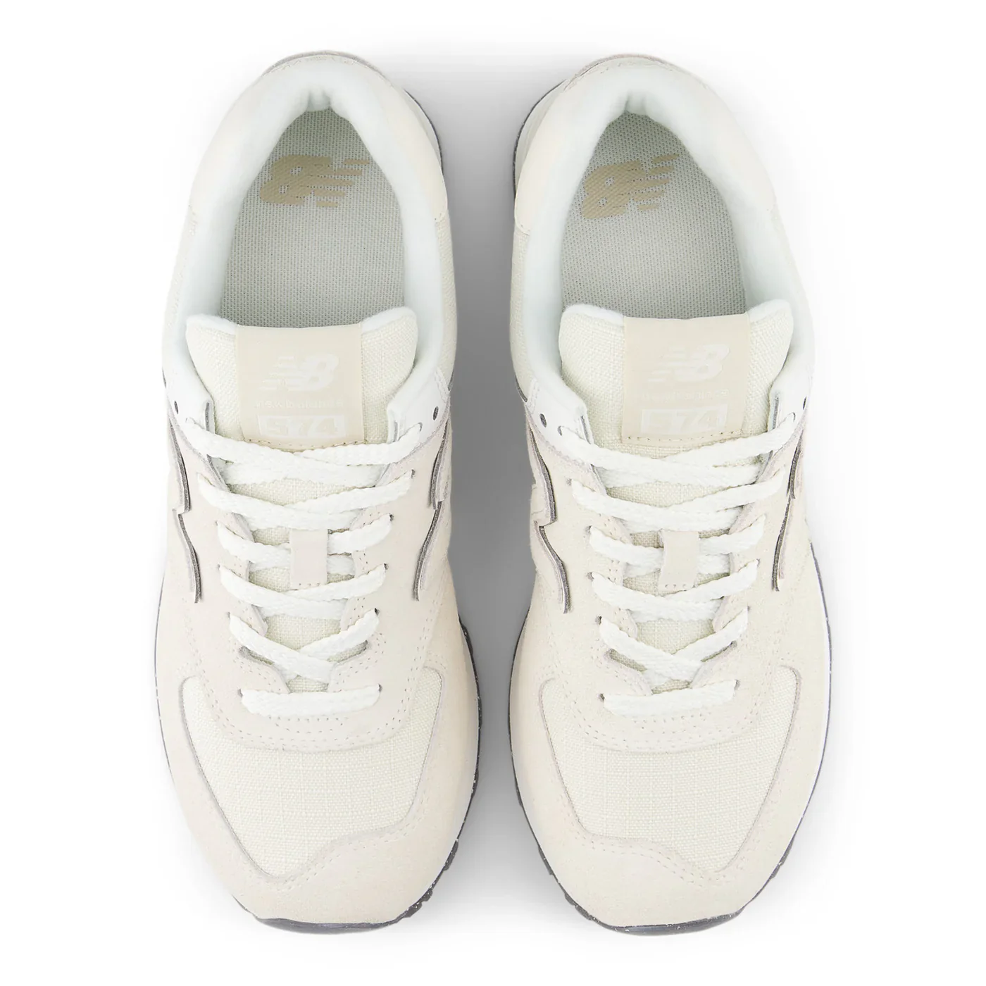 New Balance Women's WL574RBL Beige White - Image 6