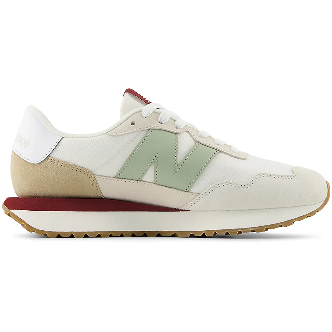 New Balance Women's WS237GM White Green
