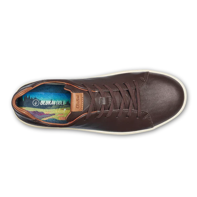 Olukai Men’s Wai’alae Dark Wood Dark Wood - Image 3