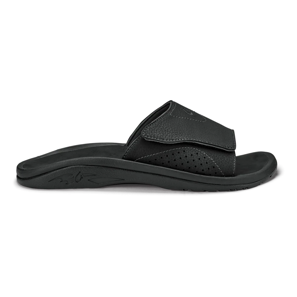 Olukai Men's Nalu Slide Black Black Sandal