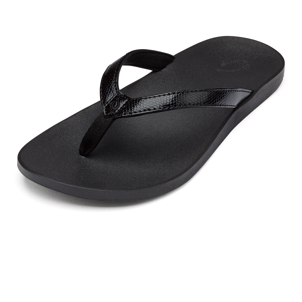 Olukai Women’s Puawe Black Black - Image 4