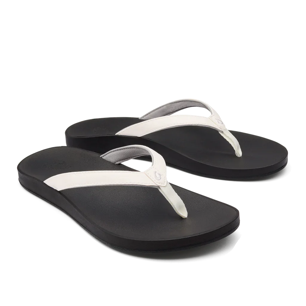 Olukai Women’s Puawe White Black