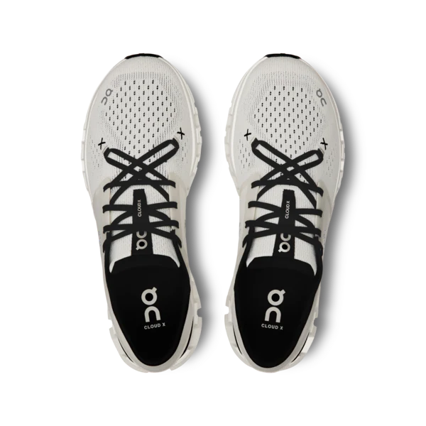 On Men’s Cloud X 4 Ivory Black - Image 4