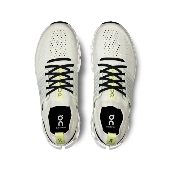 On Men’s Cloudswift 3 Ivory Black - Image 4