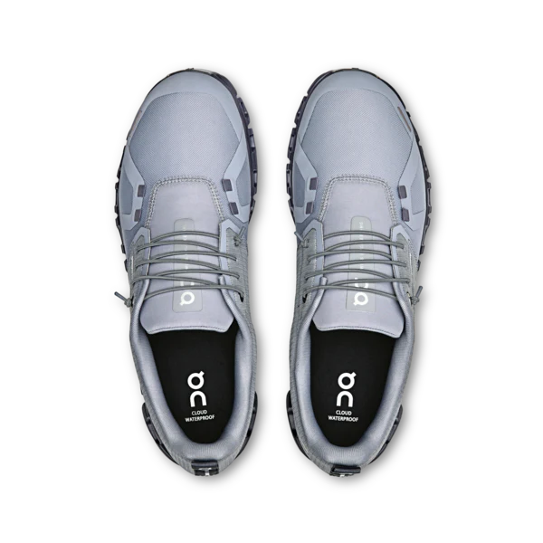 On Men's Cloud 6 Waterproof Alloy Wolf - Image 4