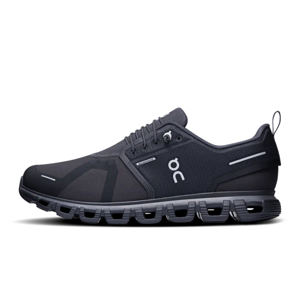 On Men's Cloud 6 Waterproof Black Black - Image 3