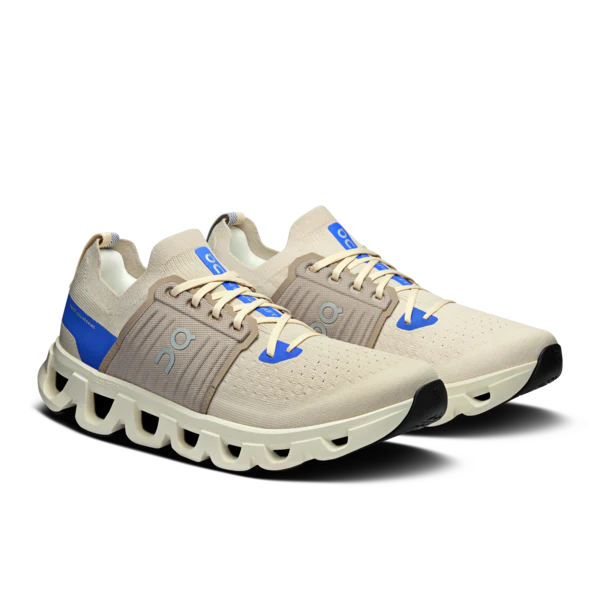 On Men's Cloudswift 4 Cream Cobalt - Image 2