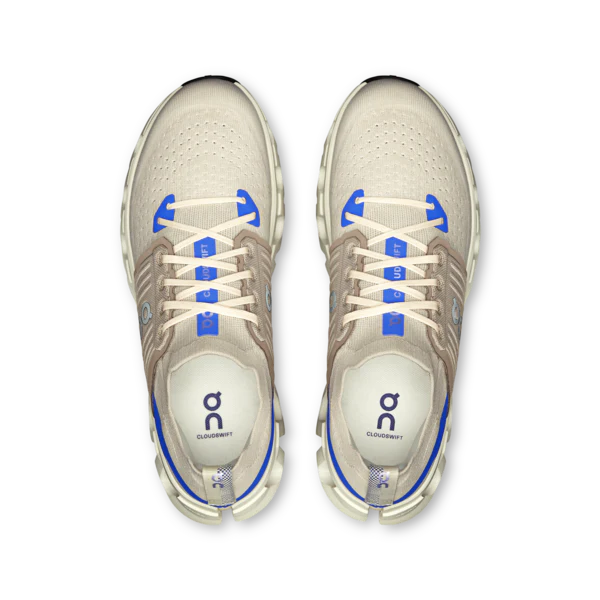 On Men's Cloudswift 4 Cream Cobalt - Image 3
