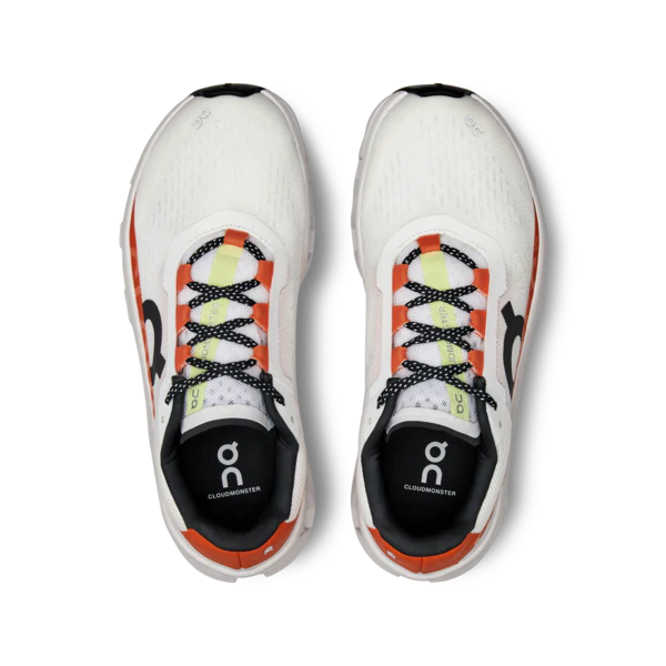 On Women’s Cloudmonster Undyed White Flame - Image 4