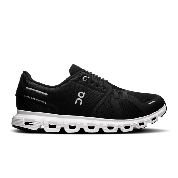 On Women's Cloud 6 Black White