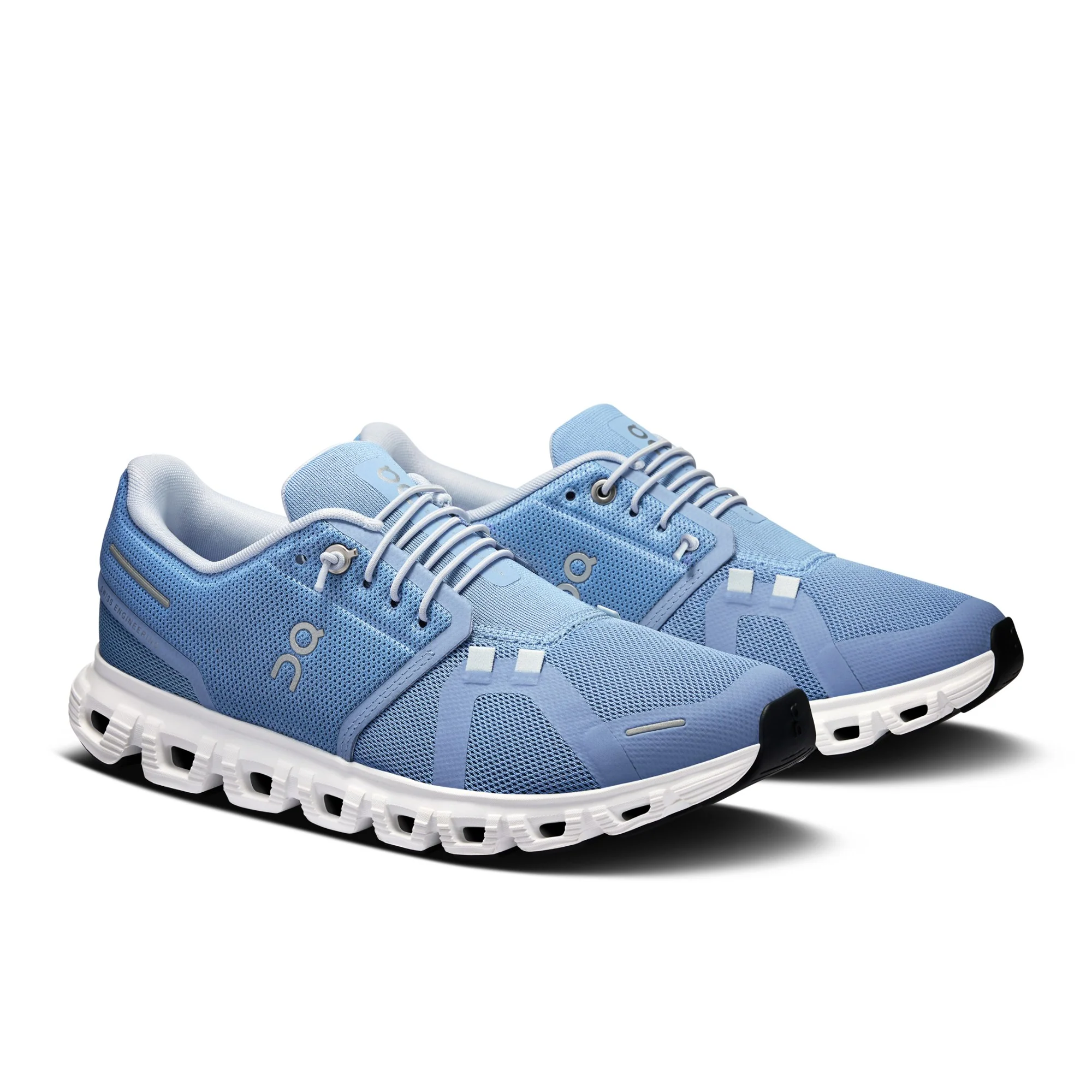 On Women's Cloud 6 Chambray White - Image 3