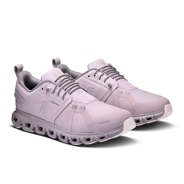 On Women's Cloud 6 Waterproof Mauve Zinc - Image 2