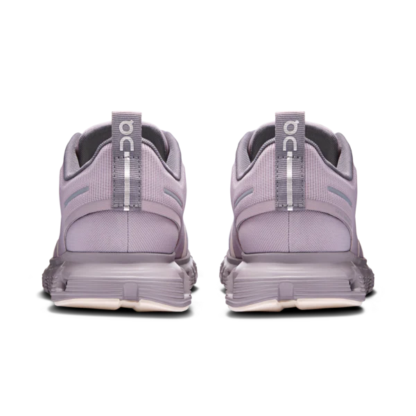 On Women's Cloud 6 Waterproof Mauve Zinc - Image 4