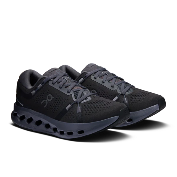 On Women's Cloudsurfer 2 Black Black - Image 2