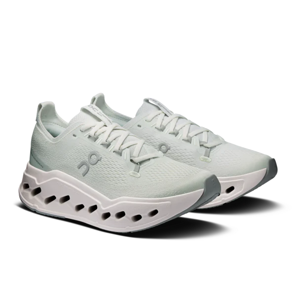 On Women's Cloudsurfer Max Iceberg Ivory - Image 2