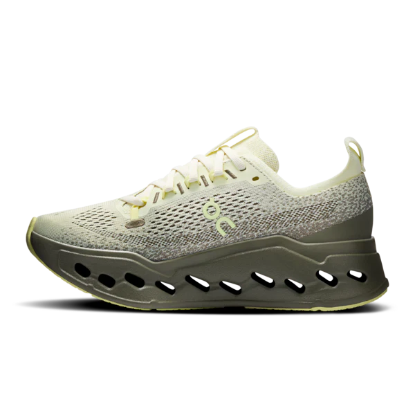 On Women's Cloudsurfer Max Seedling Olive - Image 3