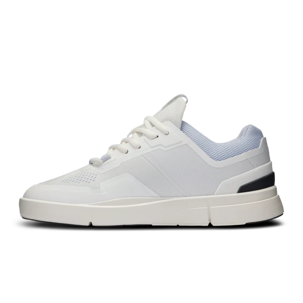 On Women's The Roger Spin White Heather - Image 3