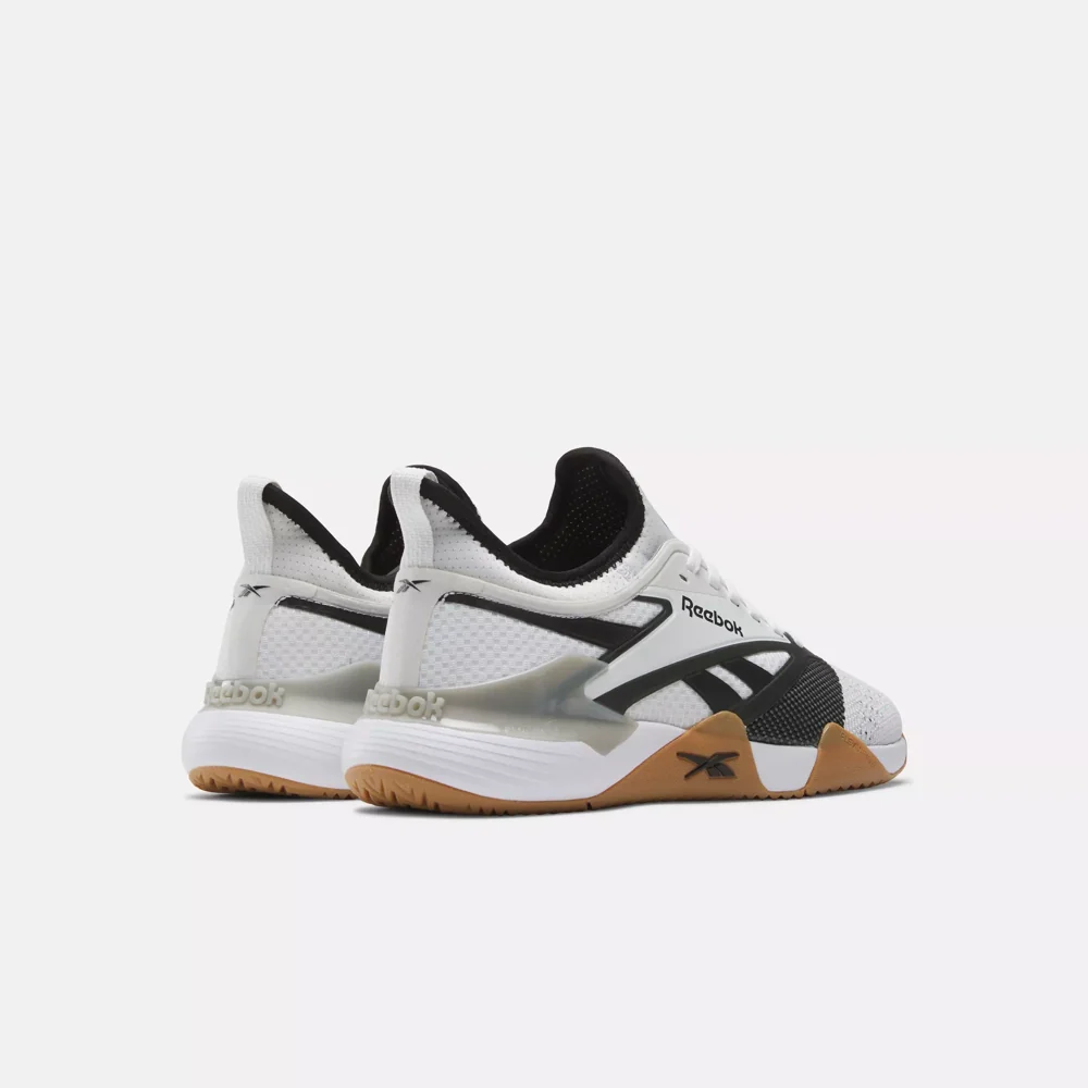 Reebok Unisex Nano Court White Black Grey - Image 3