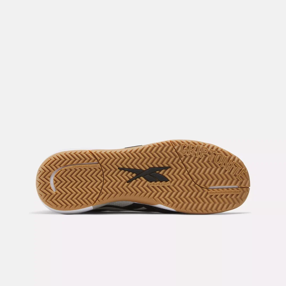 Reebok Unisex Nano Court White Black Grey - Image 7