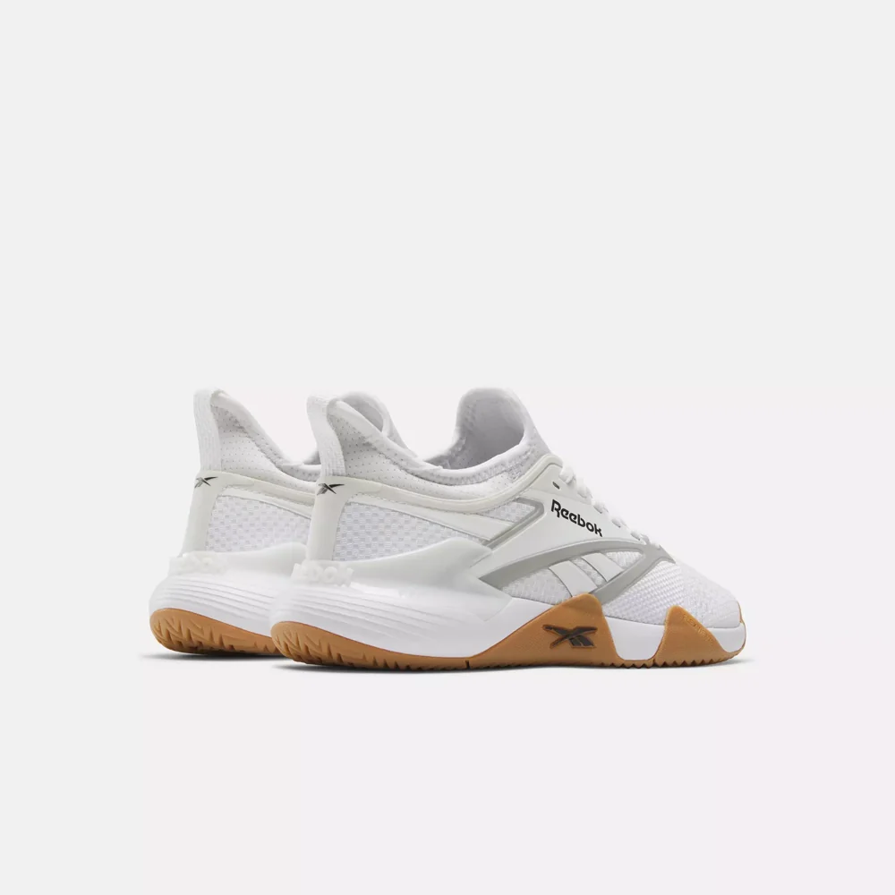 Reebok Women’s Nano Court White Black Grey - Image 3