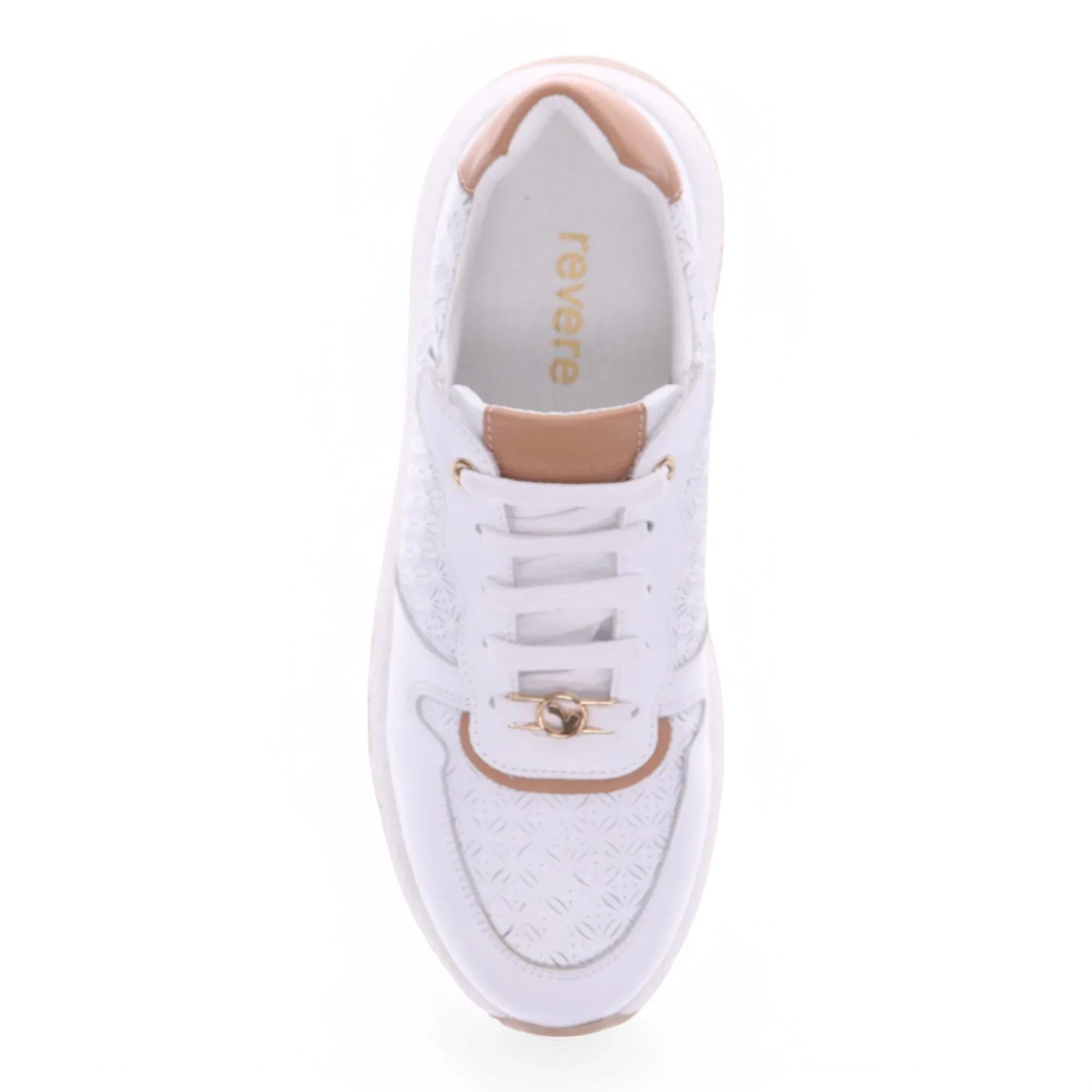 Revere Women's Los Angeles White Tan - Image 4