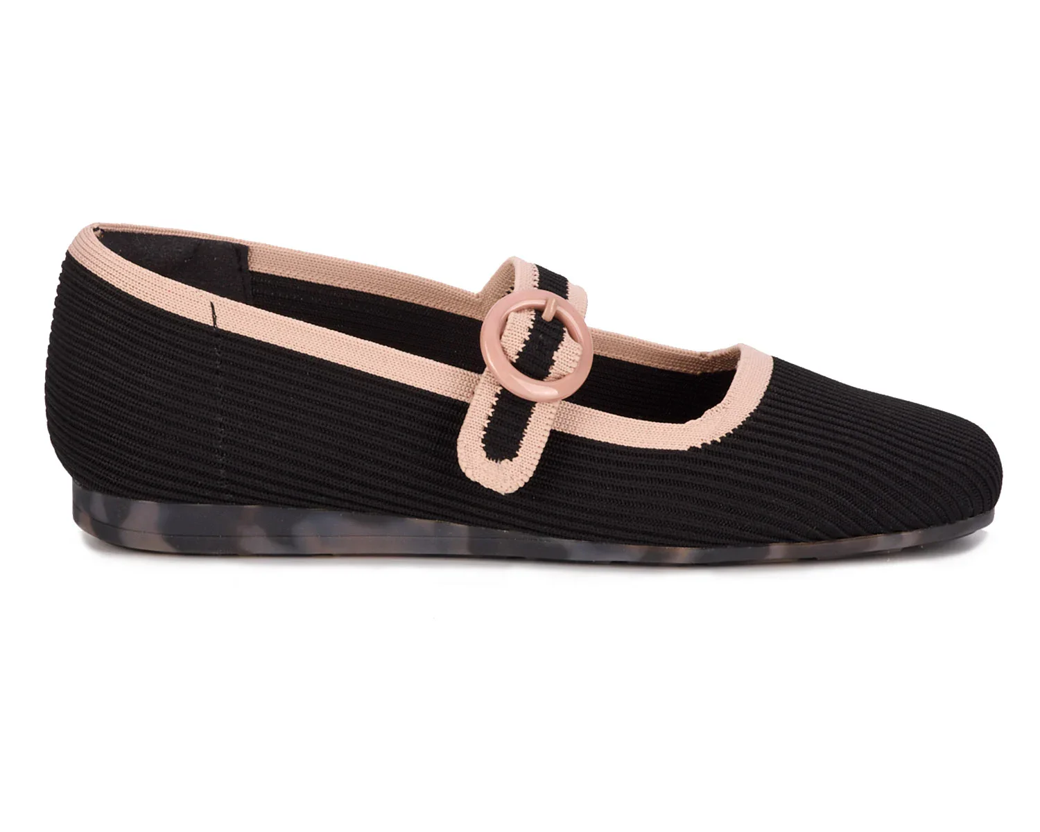 Ros Hommerson Women's Naomi Black Taupe Knit - Image 3