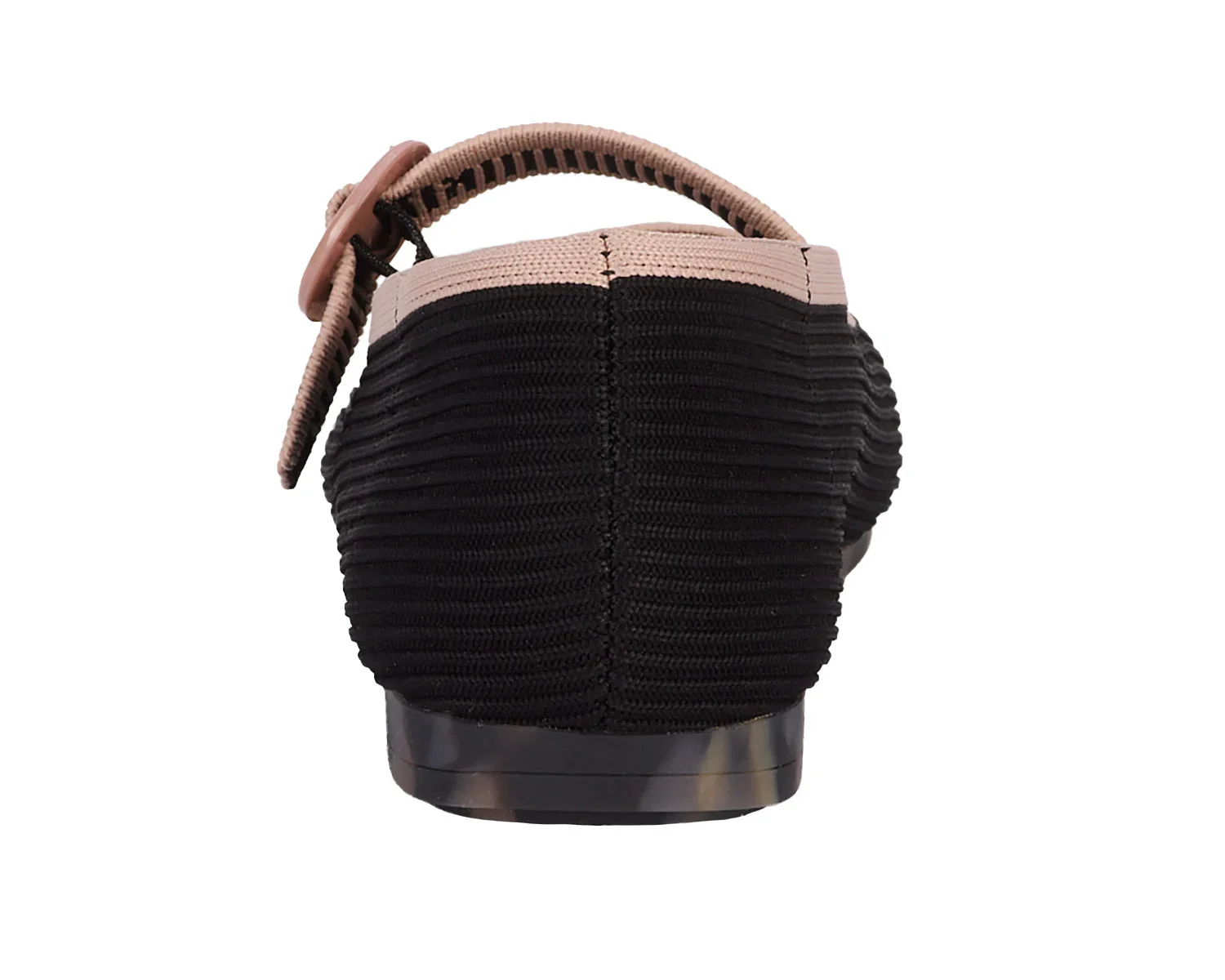 Ros Hommerson Women's Naomi Black Taupe Knit - Image 5