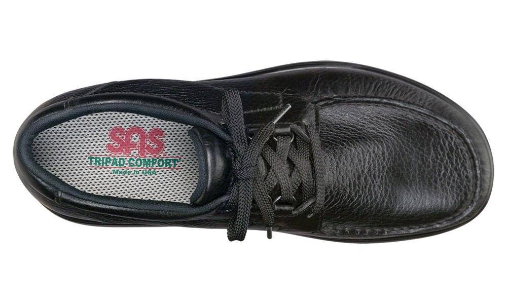 SAS Men's 'Bout Time Black Lace-Up Shoe - Image 3