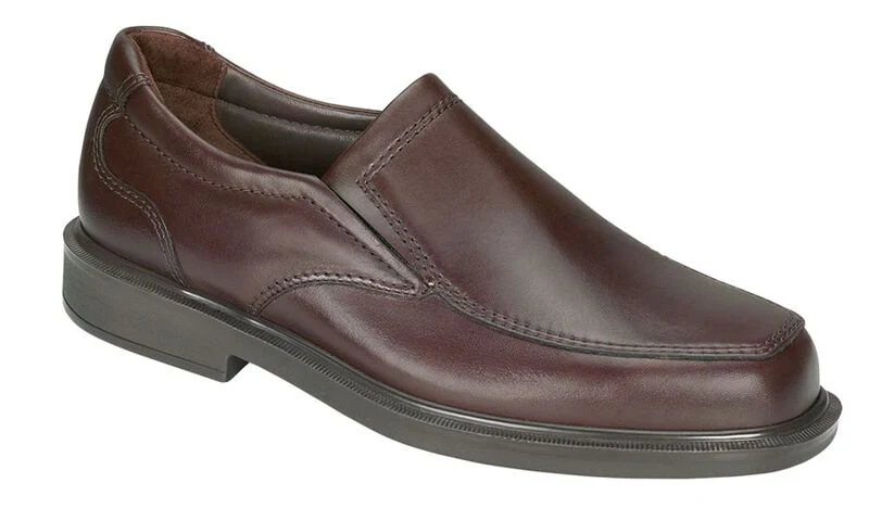 SAS Men's Diplomat Brown Slip-On