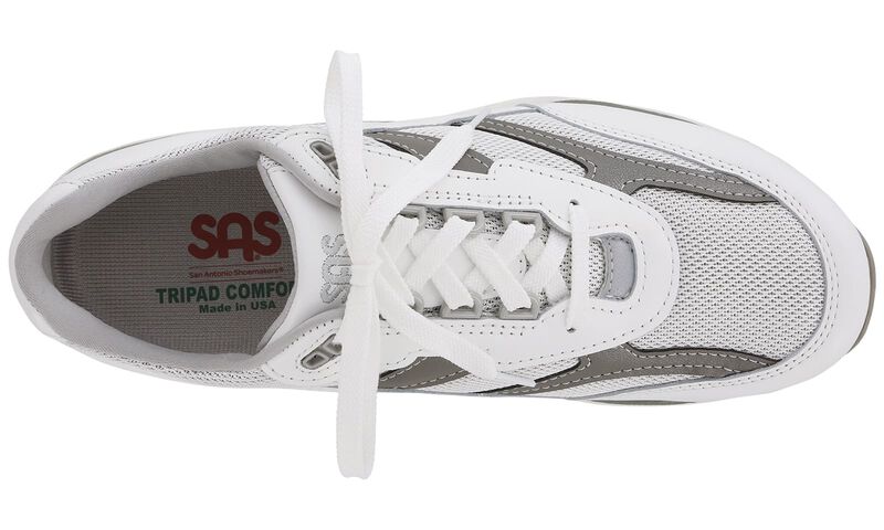 SAS Men's Journey Mesh White Gray - Image 4