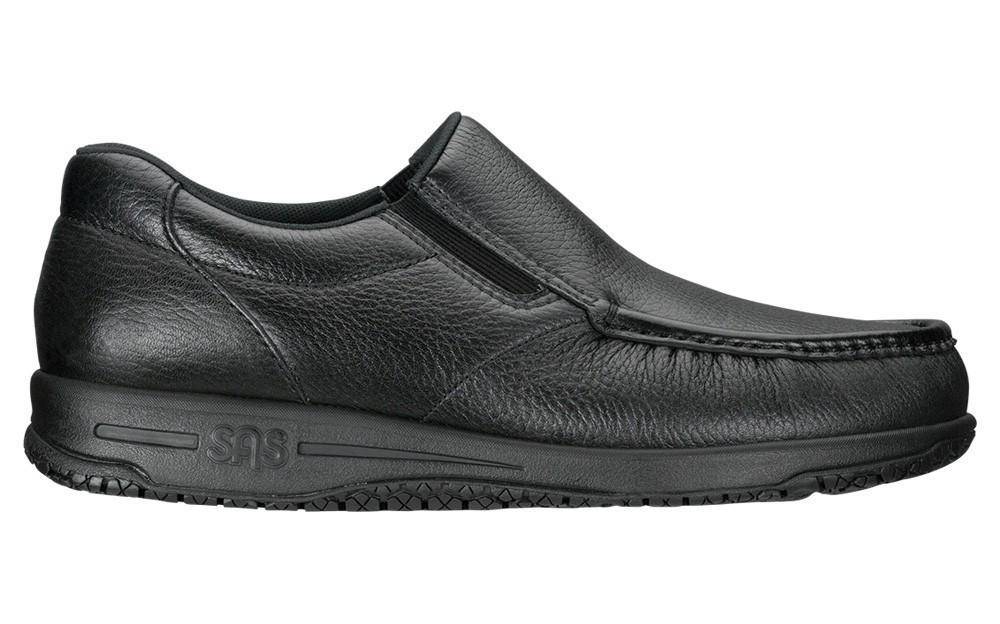 SAS Men's Navigator Black Slip-Resistant Slip-On - Image 3