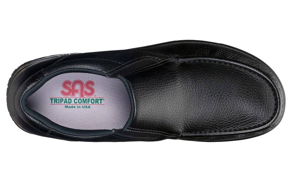 SAS Men's Navigator Black Slip-Resistant Slip-On - Image 4