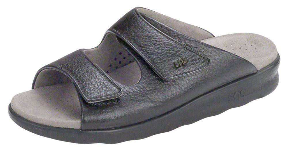SAS Women's Cozy Black Sandal Slide - Image 3