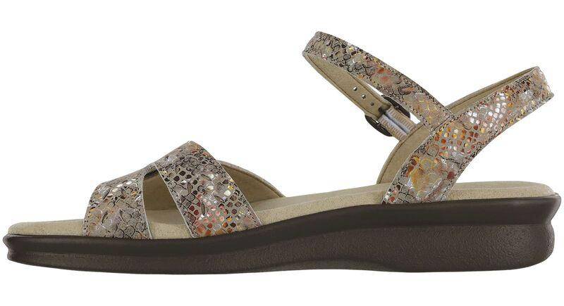 SAS Women's Duo Multisnake Taupe Sandal - Image 2